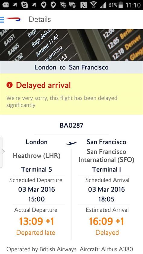 ba 537|Flight Status 